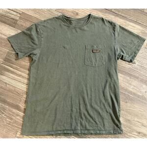 Patagonia Men's Industrial Green Work Pocket T-Shirt Sz Xl